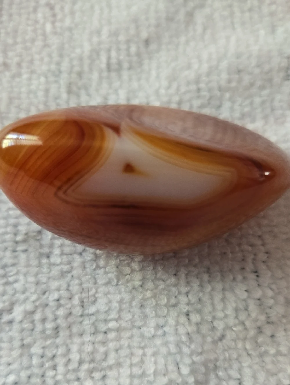 Polished Carnelian Stone Pair - Picture 6 of 6